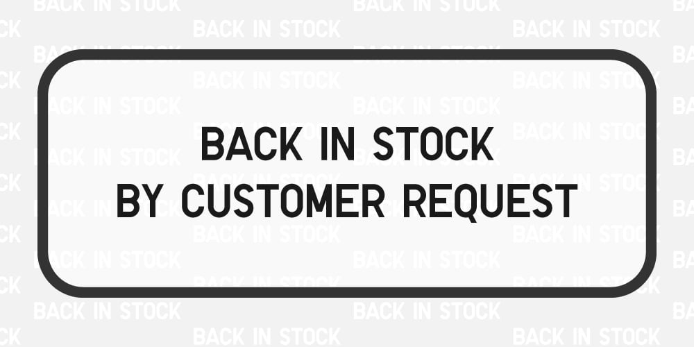 Hero KV Back in stock
