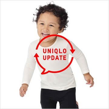 お客様の声によって進化した商品をご紹介。ユニクロアップデートのページはこちらから。