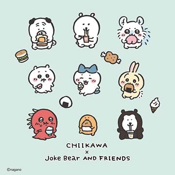 ちいかわナガノのくまの商品ページはこちらから。