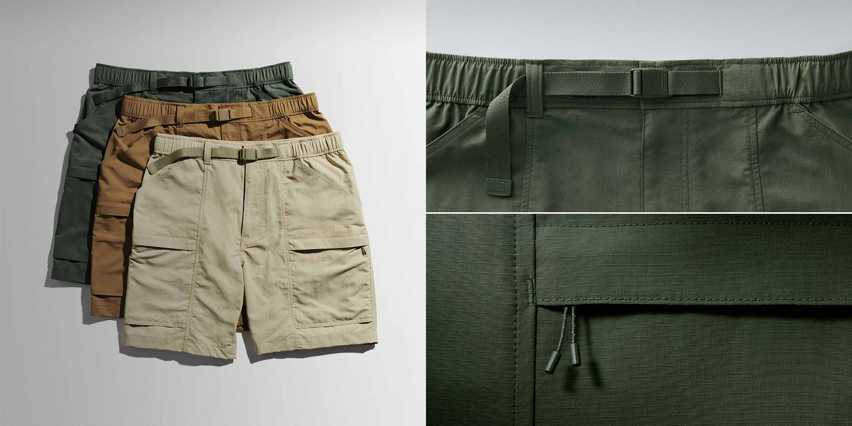 Our shorts collection offers must-haves for 
spring and summer in a range of feels and fits.