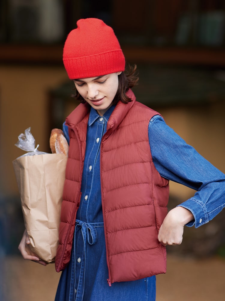 Uniqlo vest outlet jacket