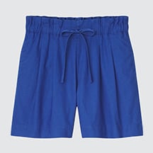 Linen cotton shorts