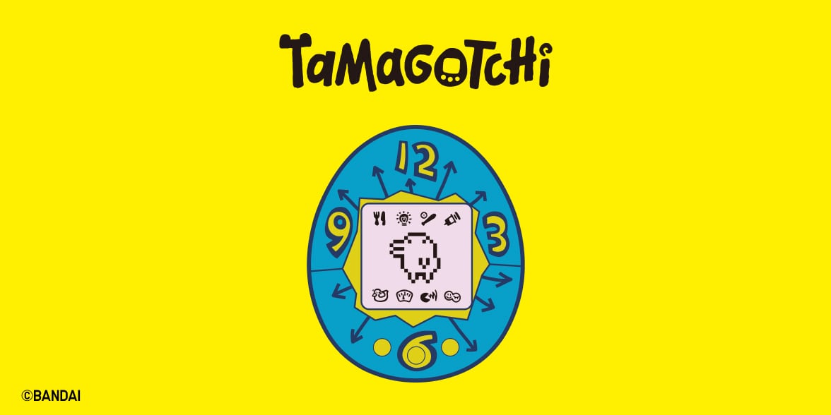 illustration of a tamagotchi