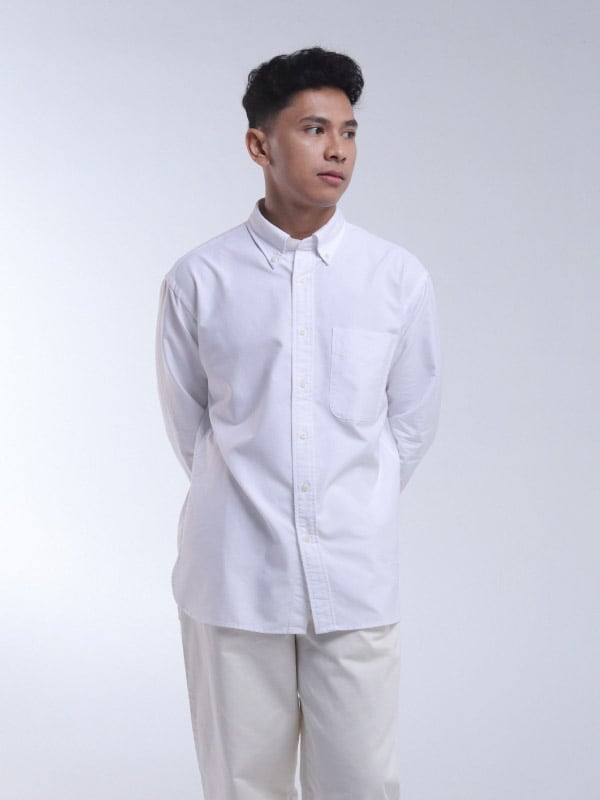 Kemeja Oxford Oversize