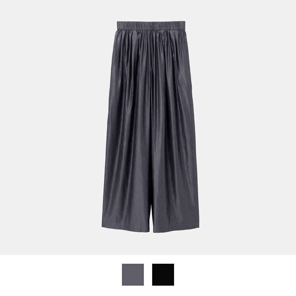 ギャザーフルレングスイージーパンツ