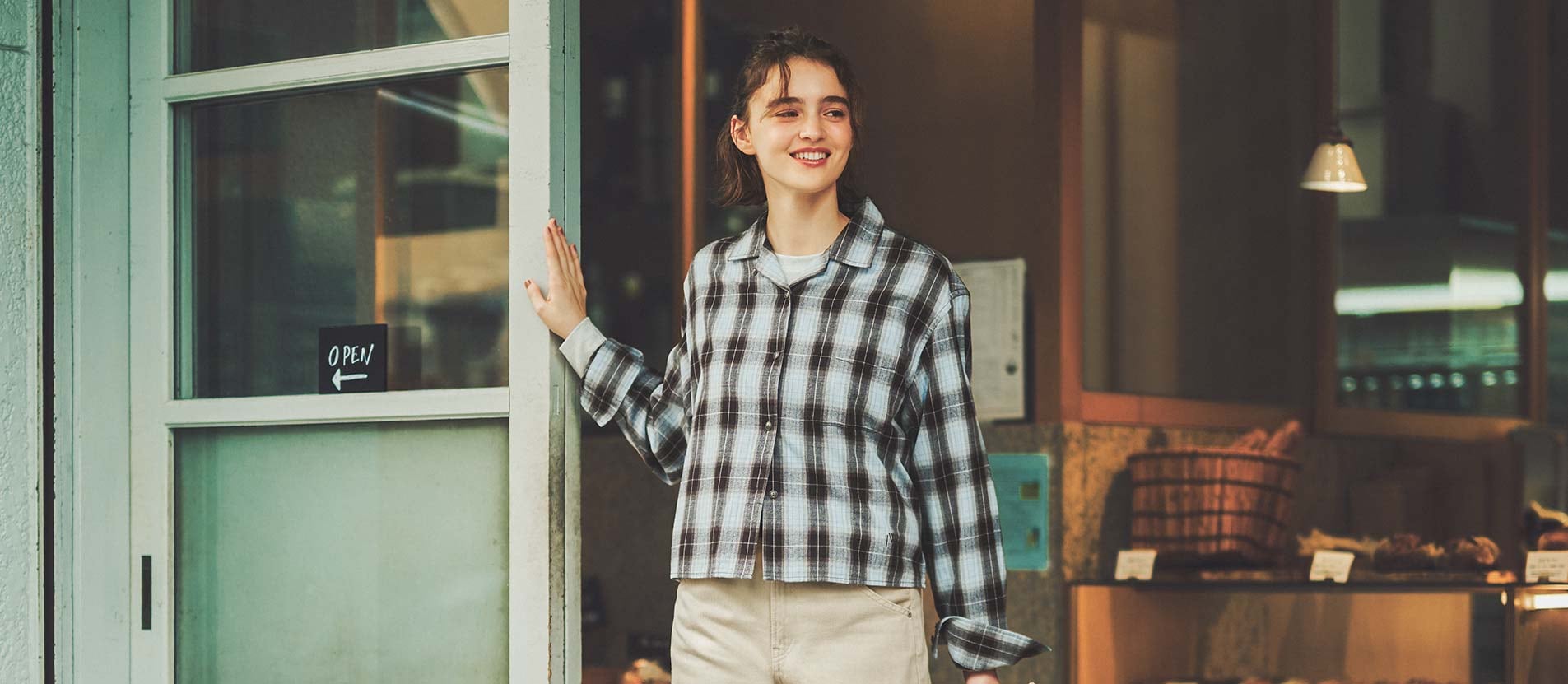 Flannel Boxy Shirt