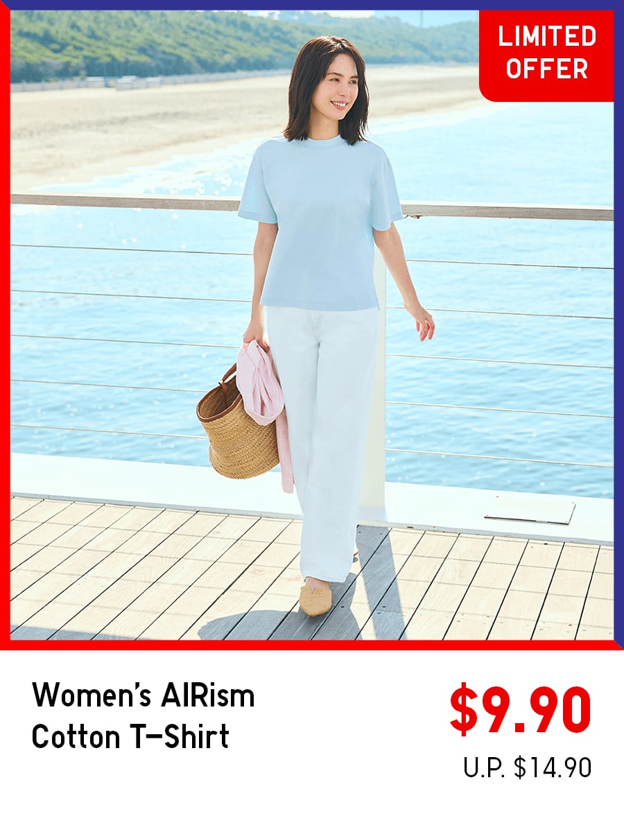 W AIRism Cotton T