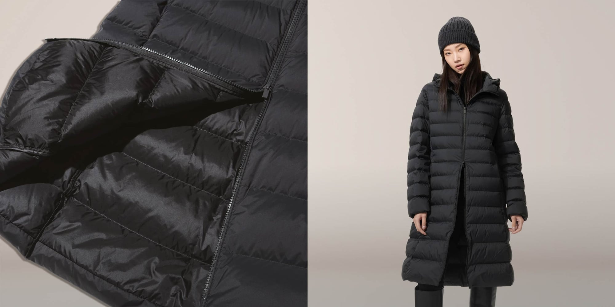 Get limited-time savings on lightweight down 
outerwear with extra coverage for warmth.