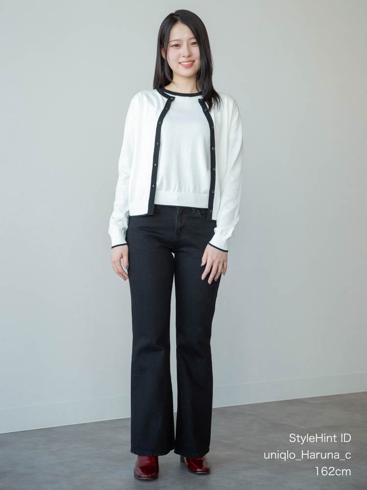 ストレートジーンズ ストレート モデル画像