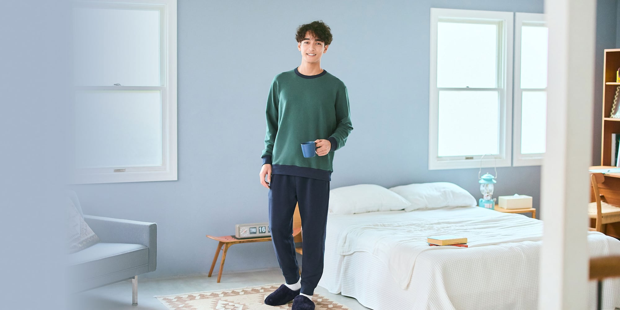 メンズのルームウェア・パジャマ商品一覧ページはこちらから。