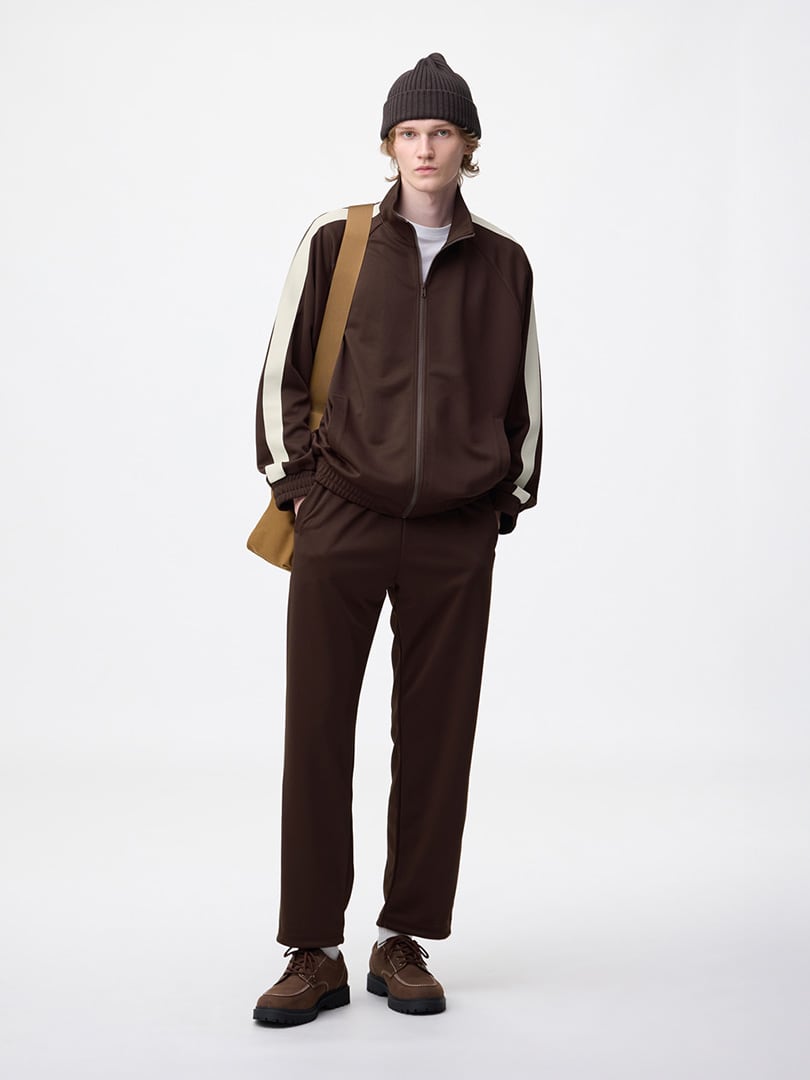 トラックジャケット×トラックパンツ