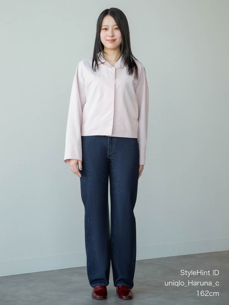 ストレートジーンズ ストレート モデル画像