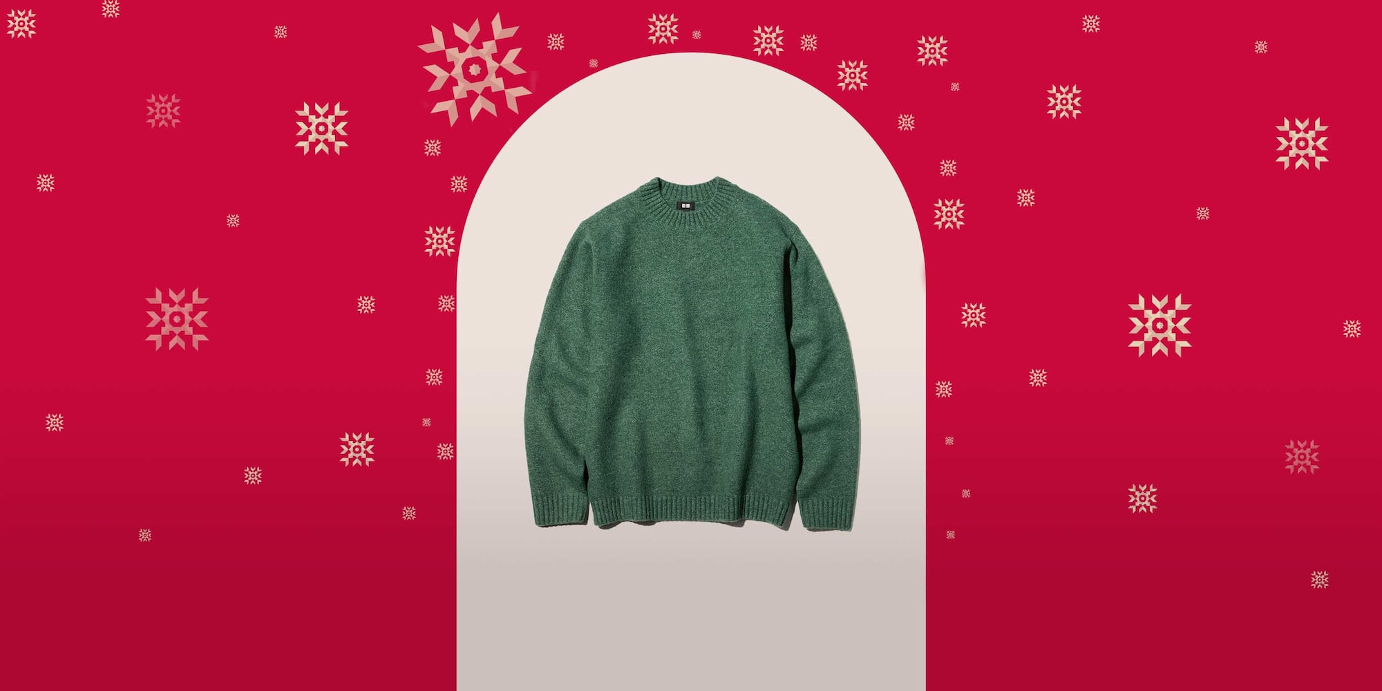 Soufflé Yarn Crew Neck Jumper in green