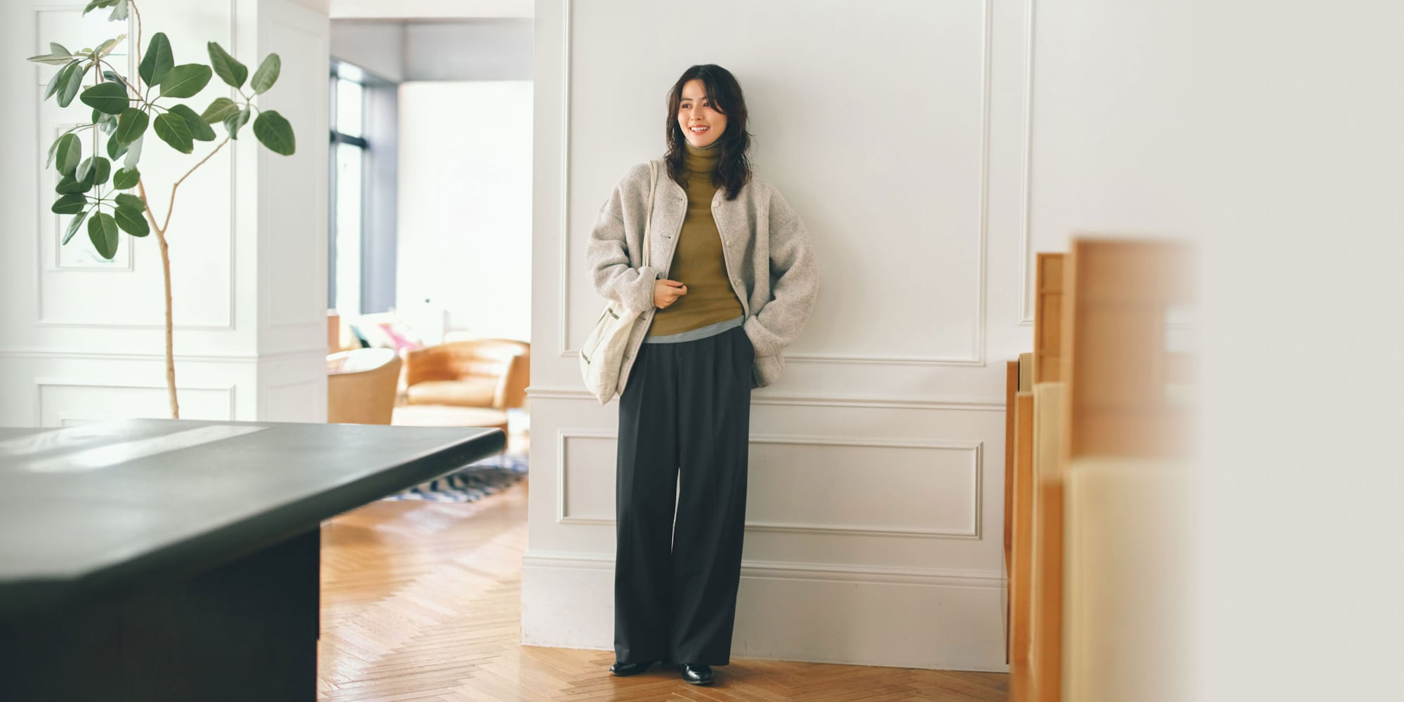 レディースのボトムス商品一覧ページはこちらから。