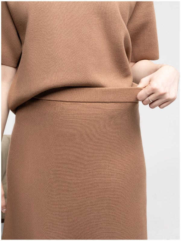 Washable Milano Ribbed Sweater Size M