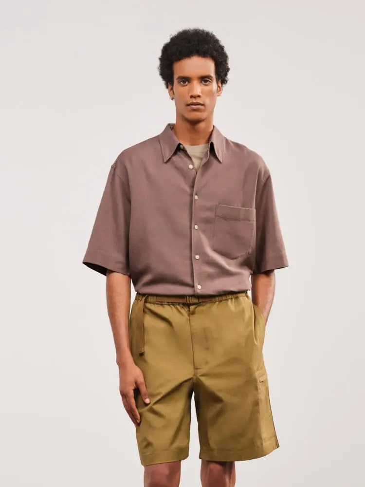 UNIQLO Men's 100% Premium European Linen Long-Sleeve Shirt LARGE Green (52)  NWT!