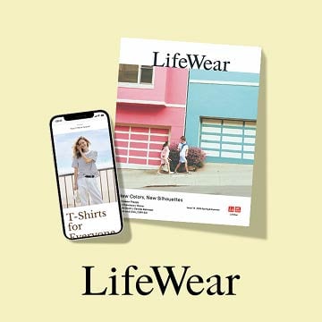 ライフウェアマガジンページはこちらから。