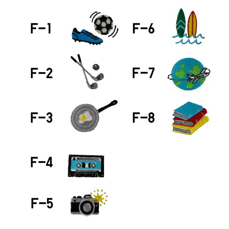 Embroidery from template designs