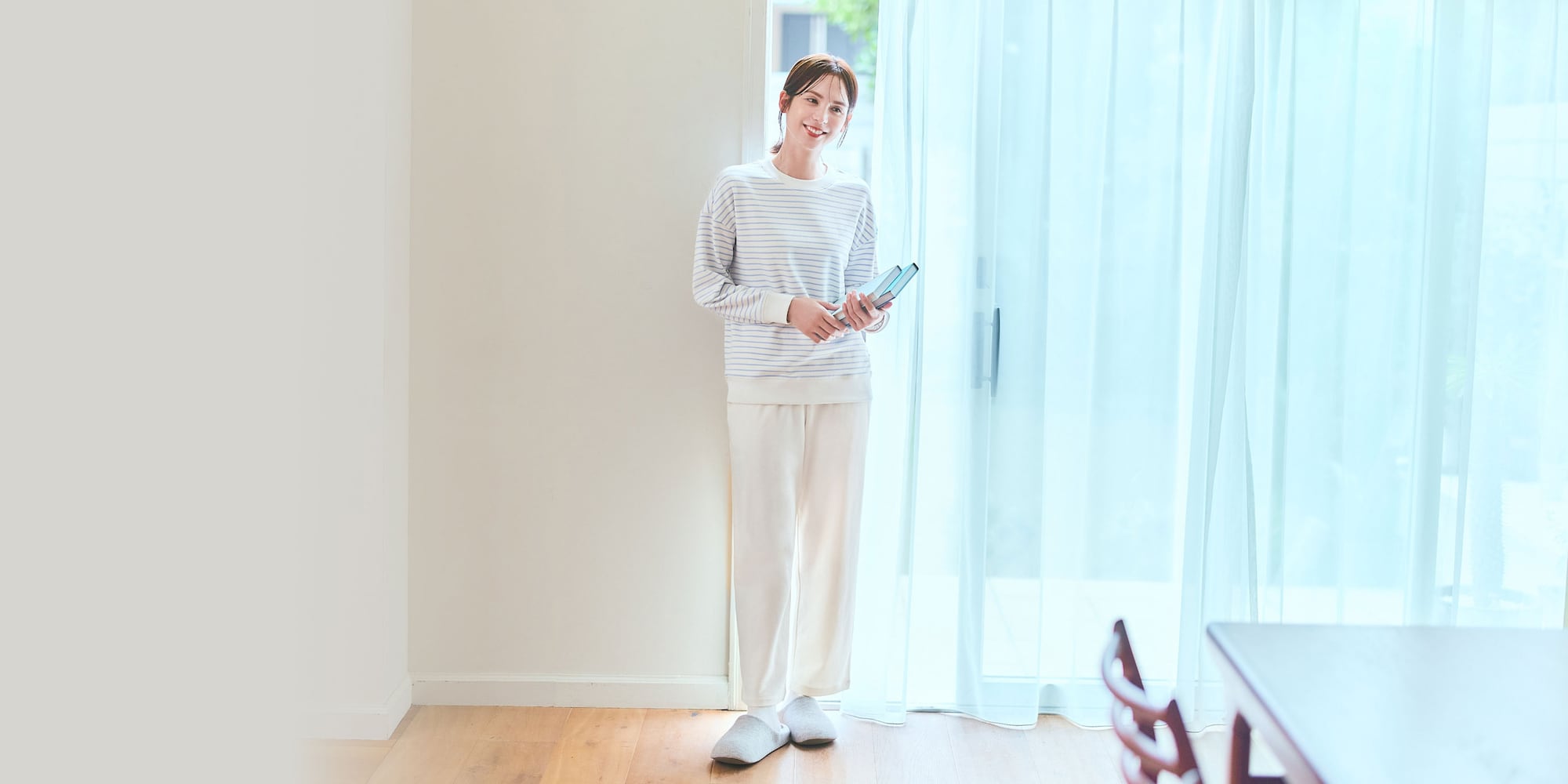 レディースのルームウェア・パジャマ商品一覧ページはこちらから。