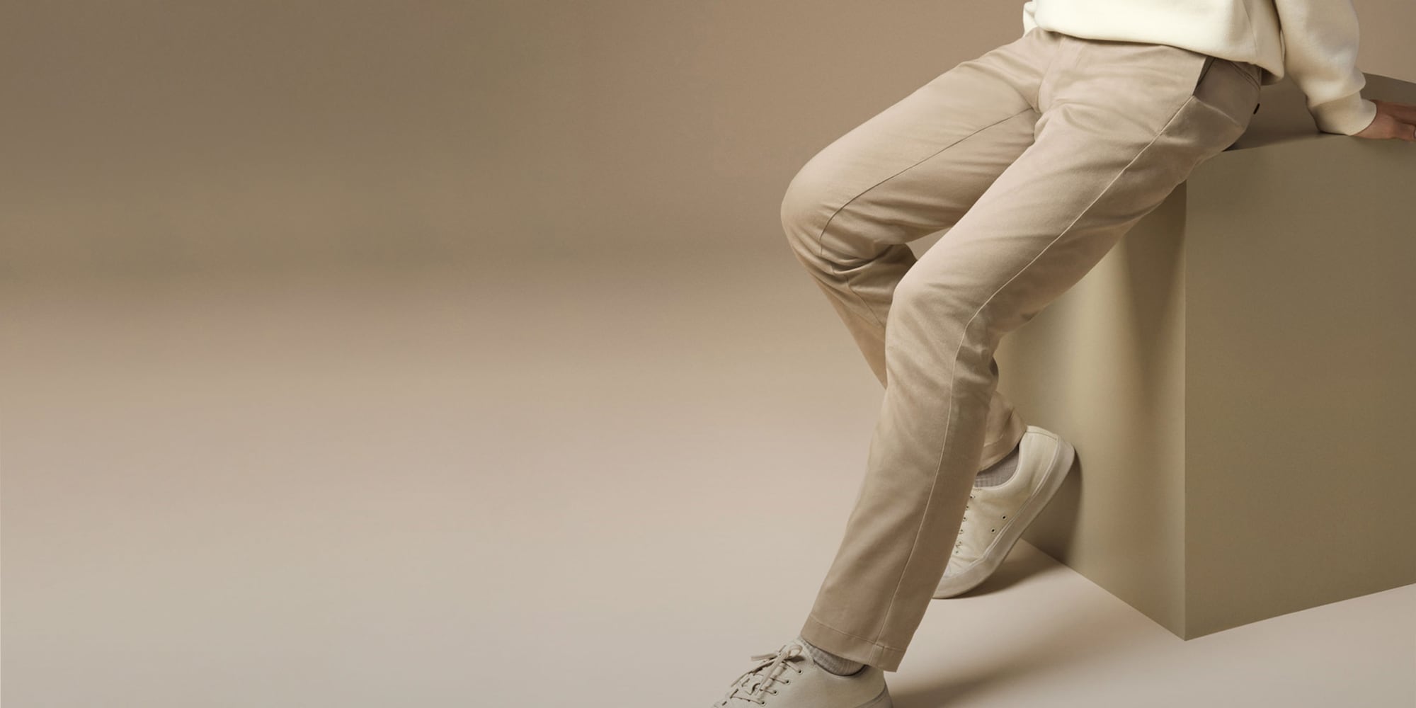 Added stretch for all-day comfort.