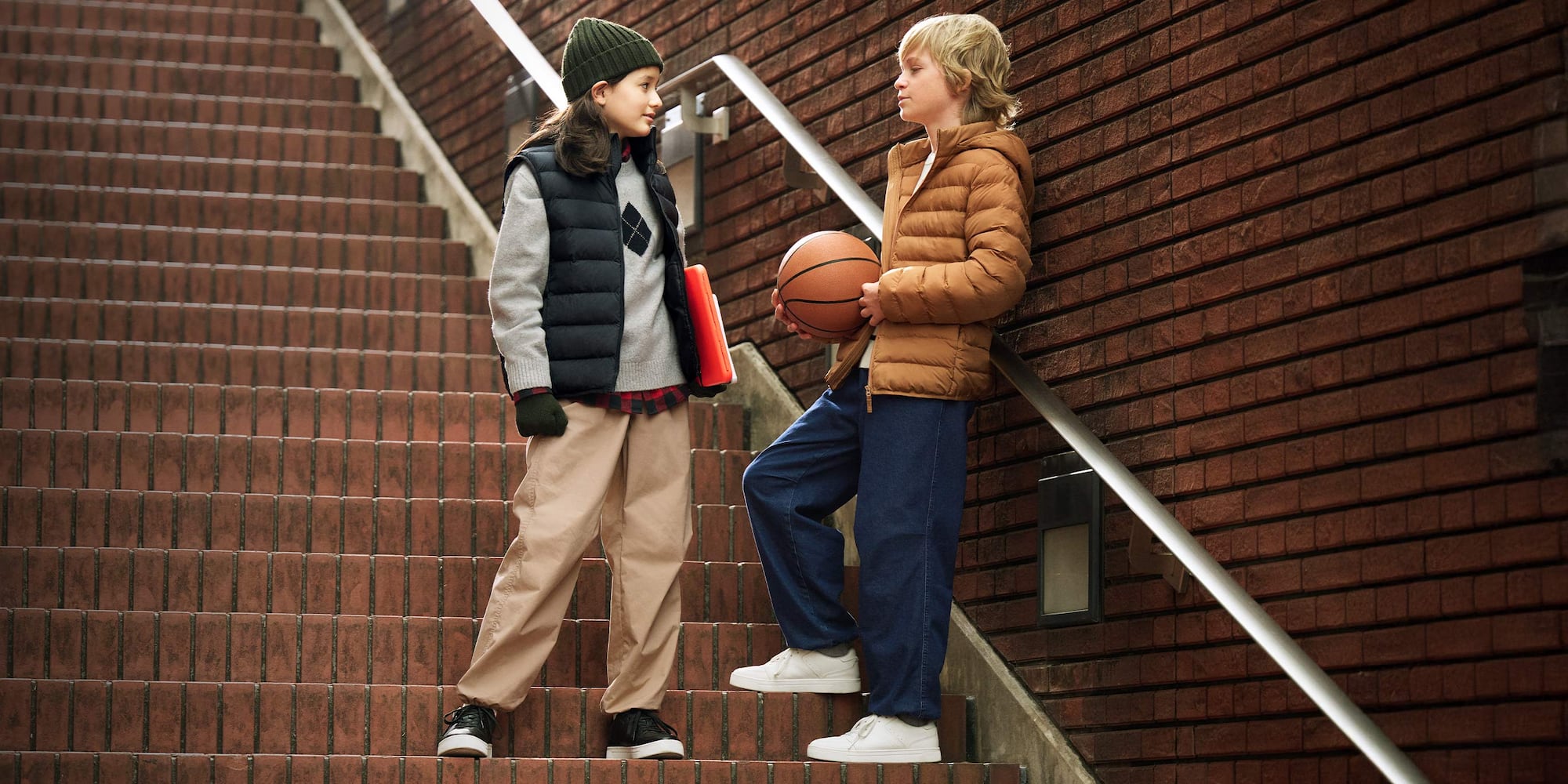 Fleece lining for instant warmth.