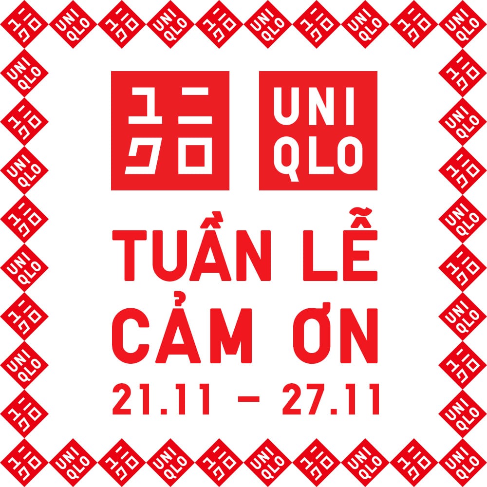 UNIQLO TUẦN LỄ CẢM ƠN 11/21 - 11/27