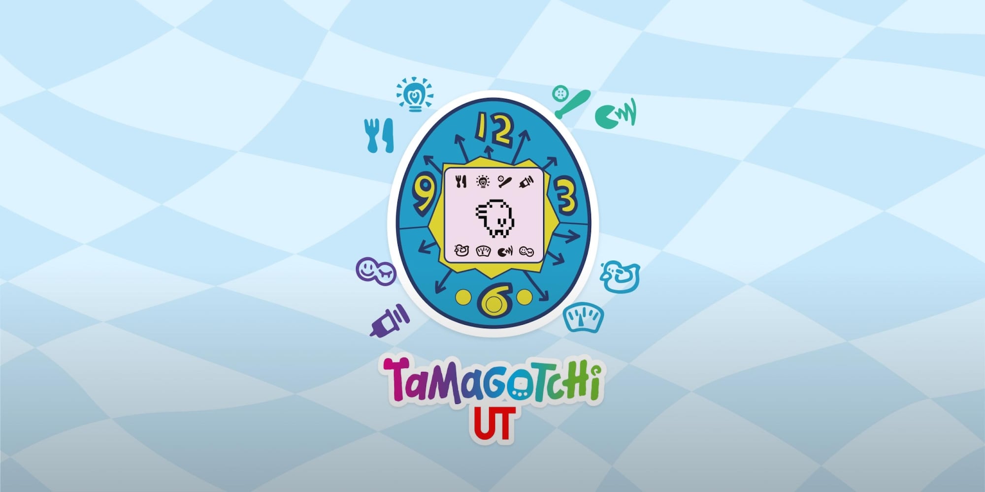 Shop tees featuring art of the original 
Tamagotchi, capturing the nostalgia of the
 iconic digital pets.