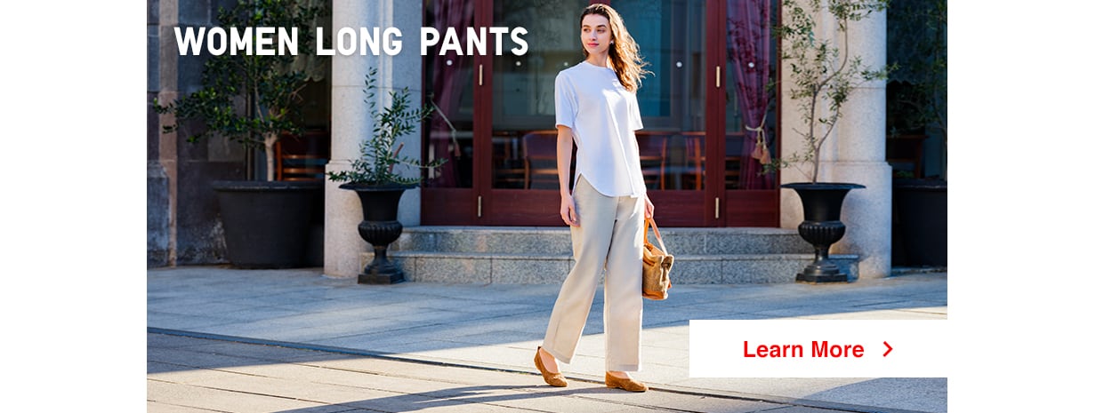 UNIQLO UPDATE - WOMEN LONG PANTS