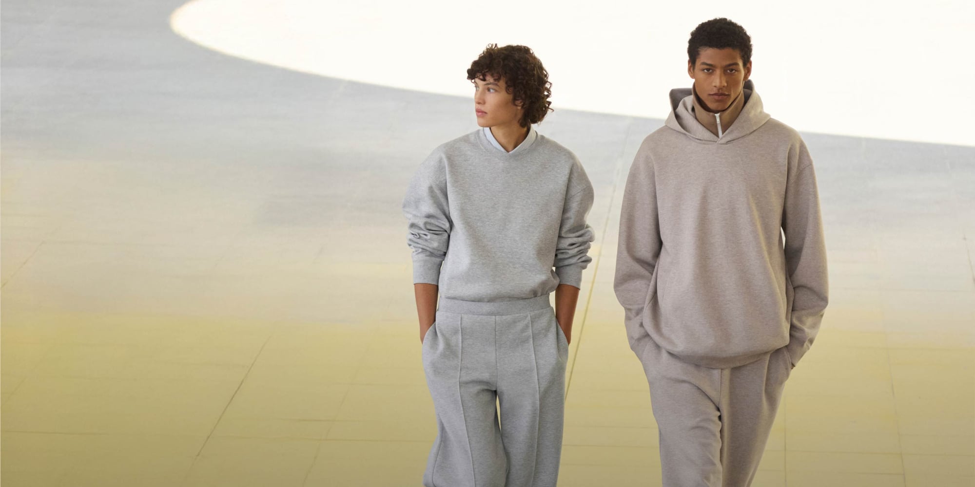 Shop sweatsets by Clare Waight Keller 
offering a refined take on relaxed essentials.