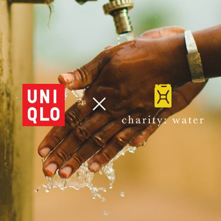 UNIQLO x charity: water