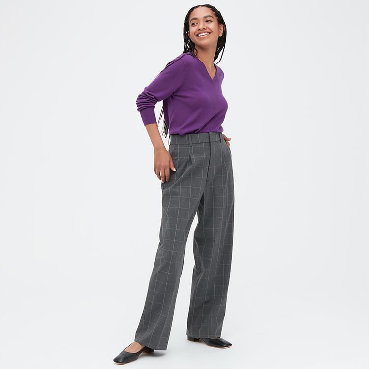 Uniqlo women's linen pants ✨ size XL (32-33” waist),... - Depop