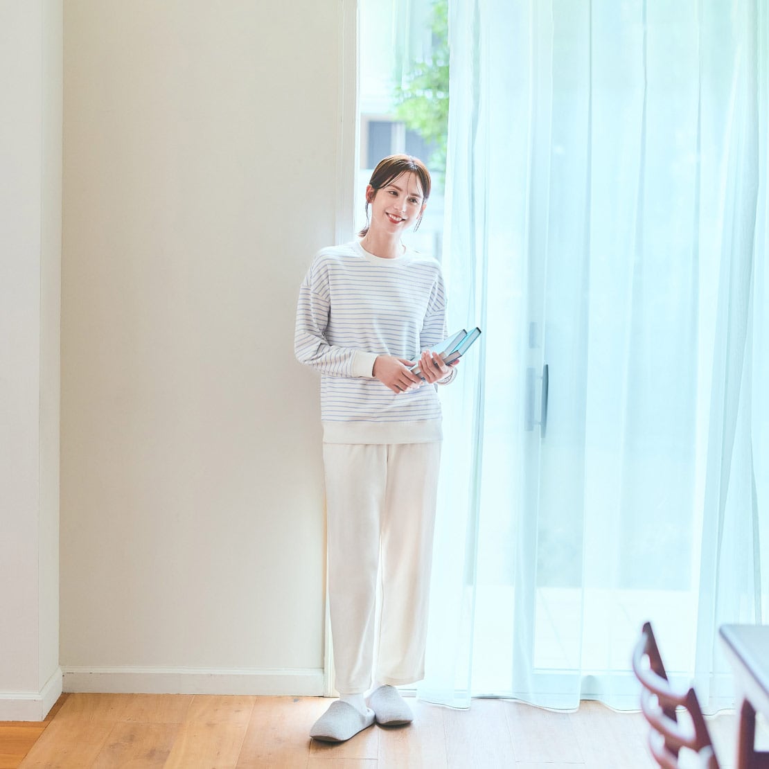 レディースのルームウェア・パジャマ商品一覧ページはこちらから。