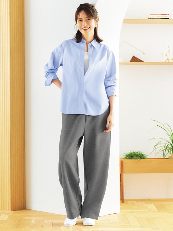 Celana Fit Lebar Sweat (Matching Set)