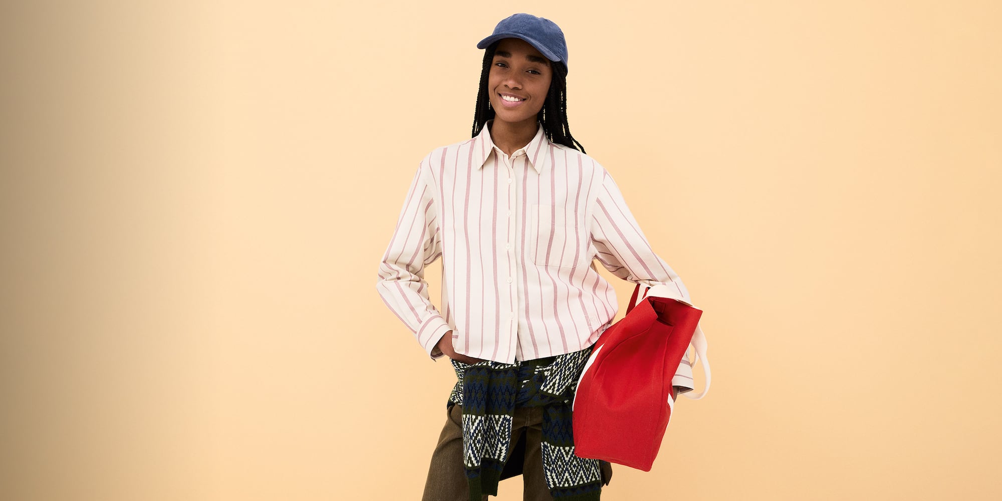 Short length with a boxy silhouette.