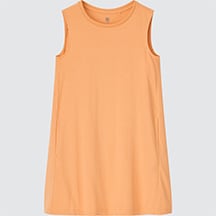 G's smooth cotton sleeveless mini dress(65cm)
