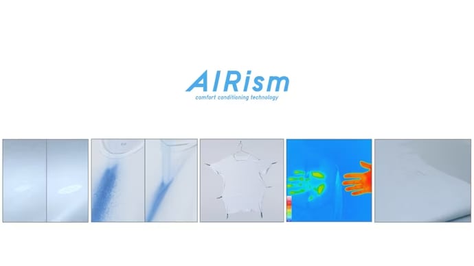 Discover the secrets behind the exceptional comfort of AIRism.