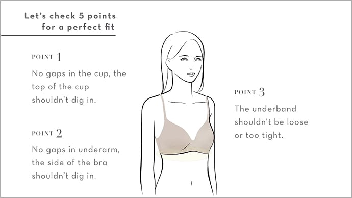 Are you wearing the right bra size? Find out with these 6 checks