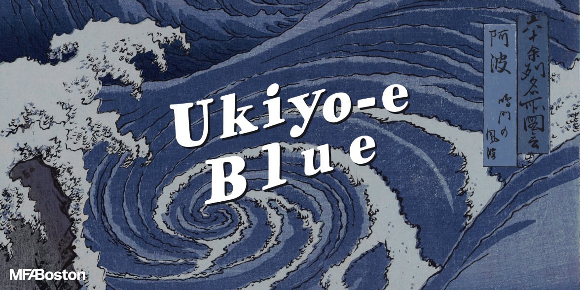Ukiyo-e Blue