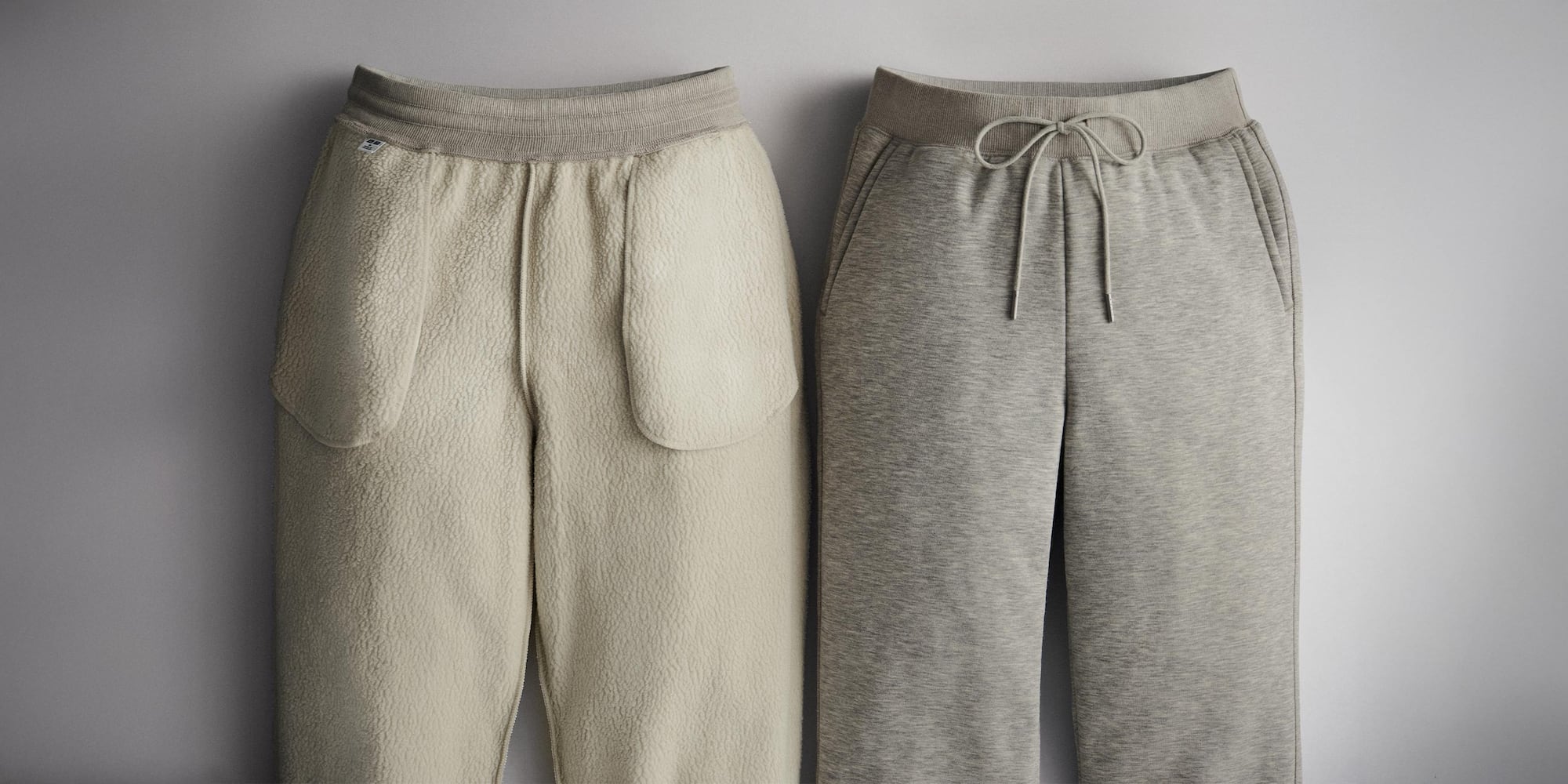 Jogger designed with HEATTECH fleece 
fabric for warmth.