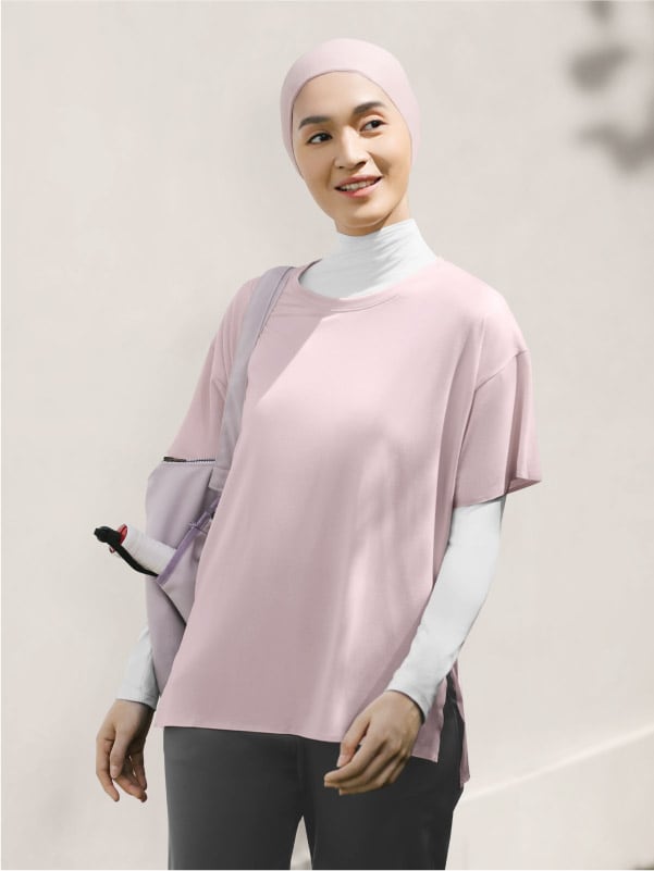 AIRism Dalaman Kerah Tinggi Olahraga