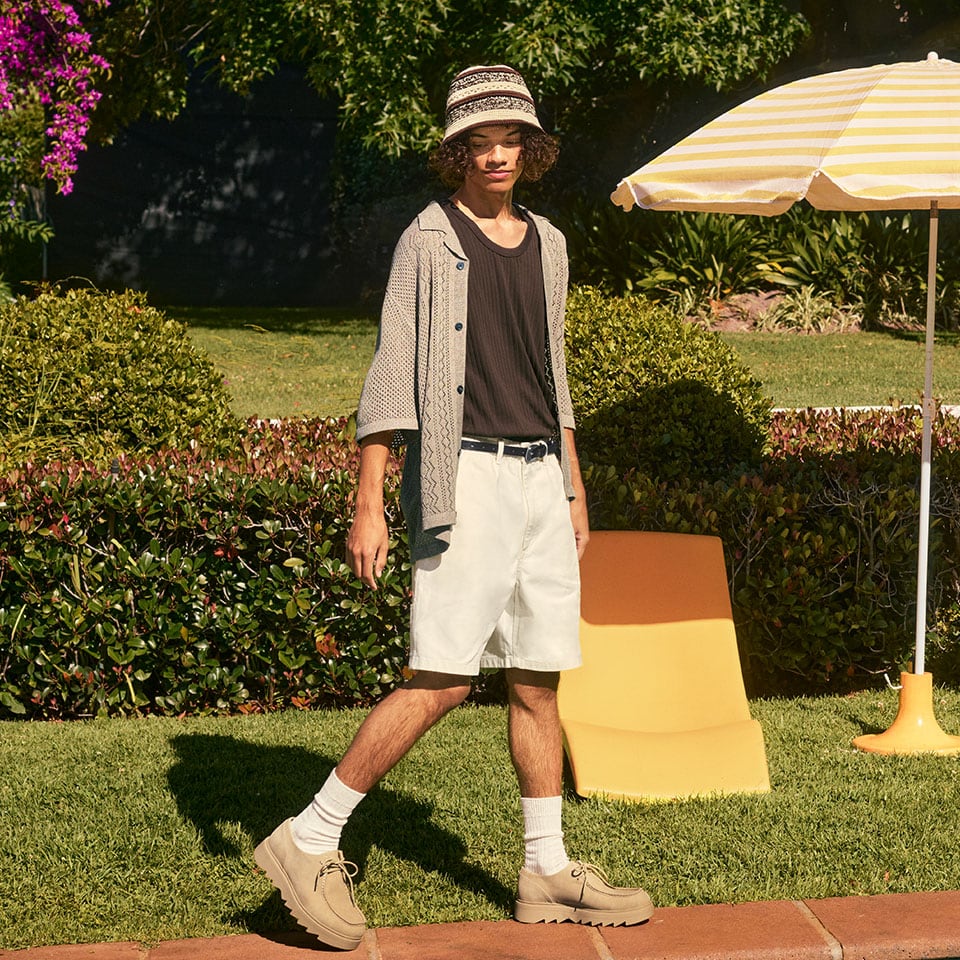 Painter Knee Length Shorts