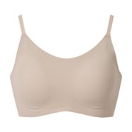 Image of gray wireless bra relax-scoop-neck