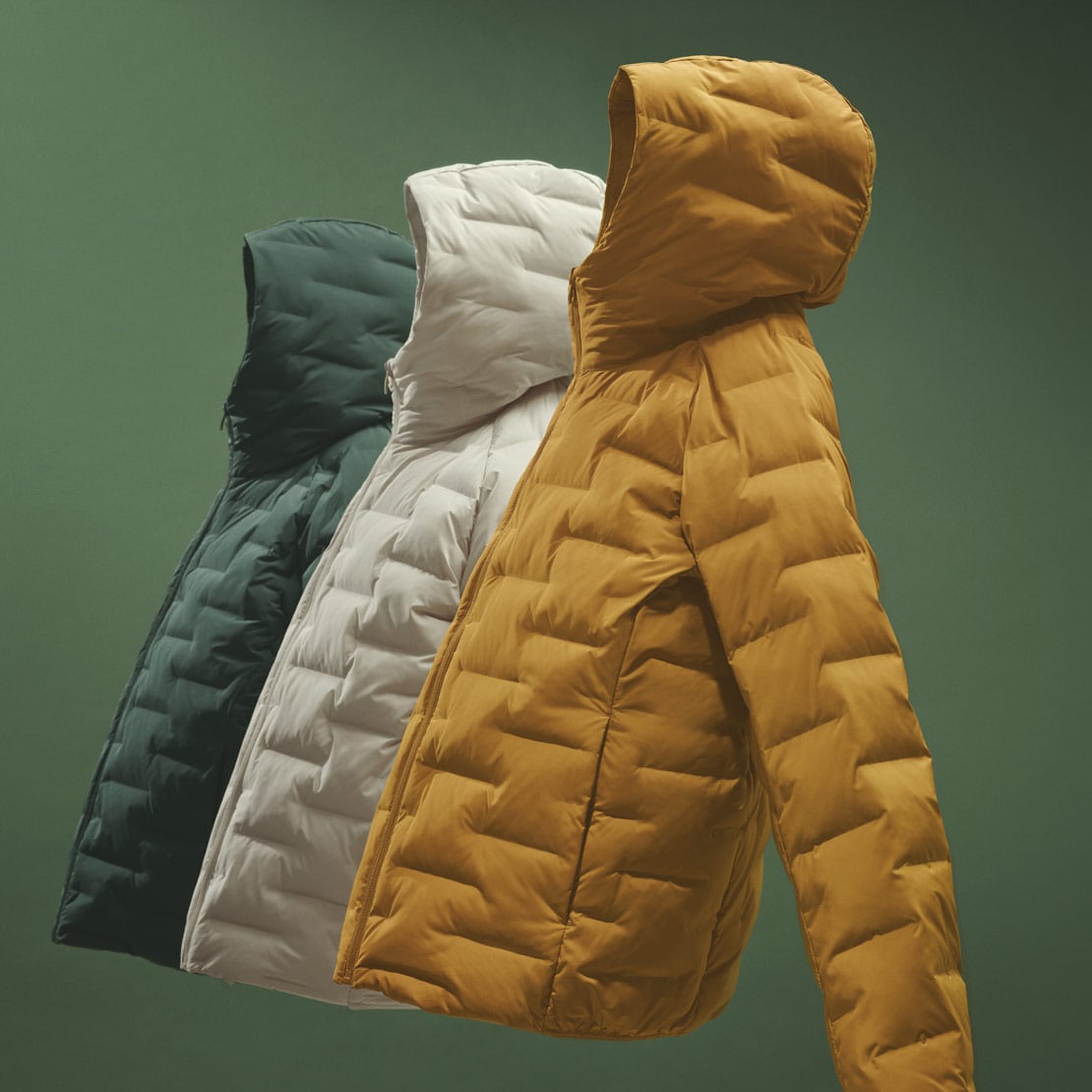 Double-weave fabric helps block wind and light rain.