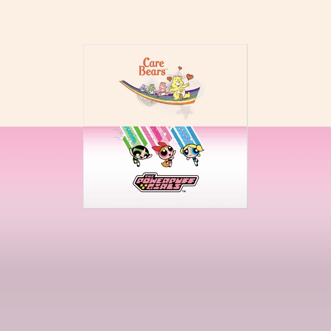 characters from care bears and the powerpuff girls