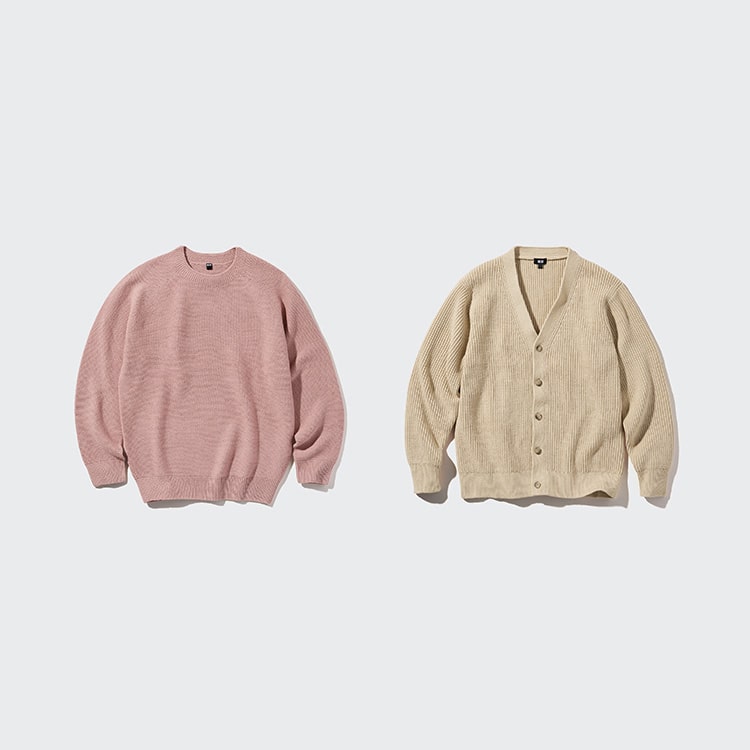 seamless t-shirt man pink in cotton - AURALEE - d — 2