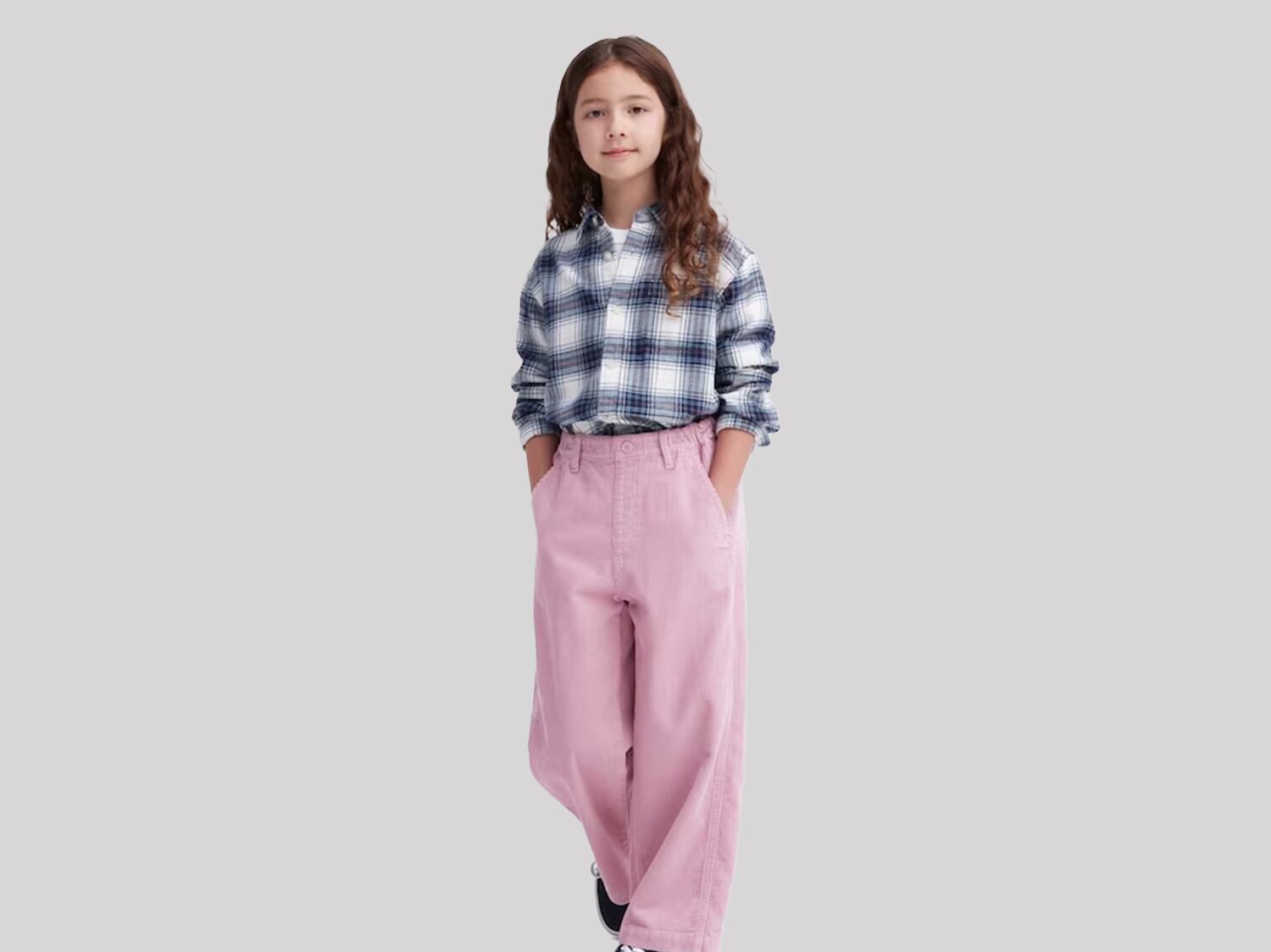 Girls Corduroy Baggy Pants