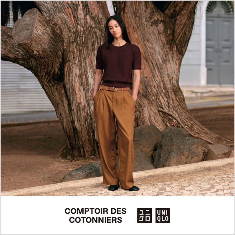 UNIQLO and COMPTOIR DES COTONNIERS