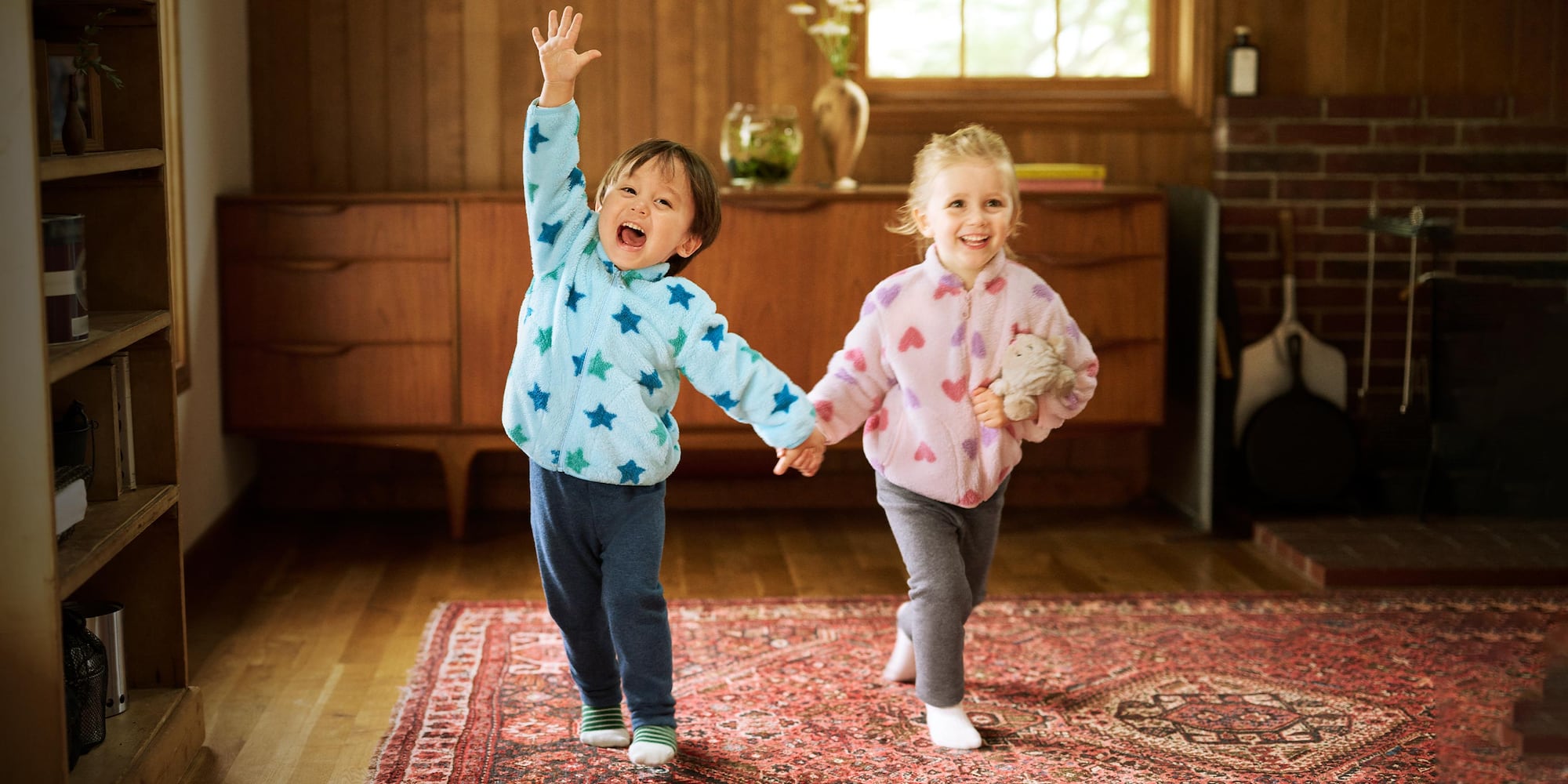 Lightweight, fluffy yarn fabric with a warm and cozy feel.