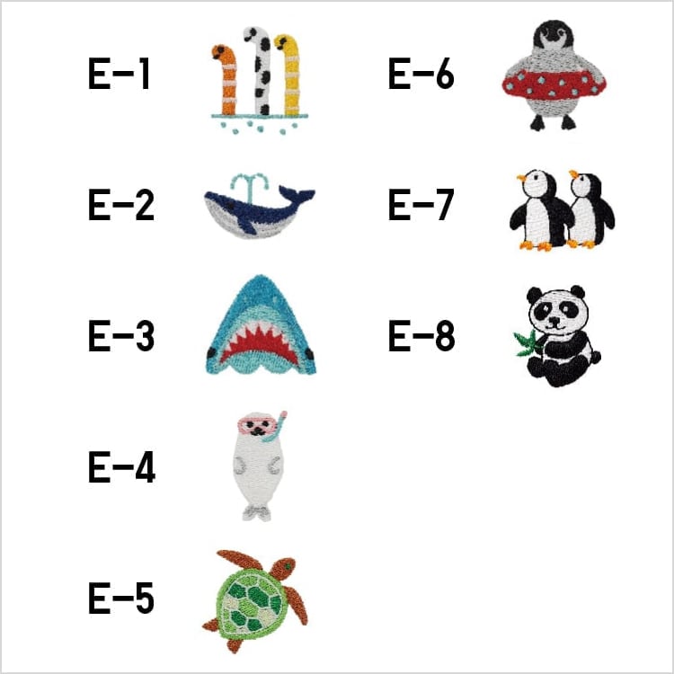 Embroidery from template designs