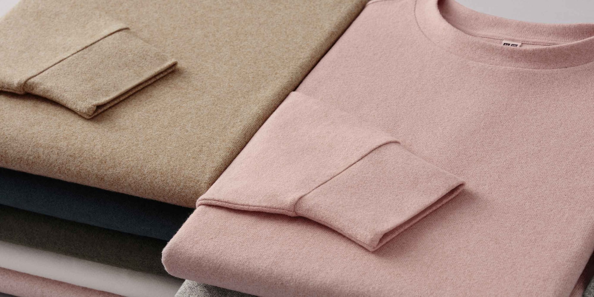 Soft and cozy fleece in knit-like colors and textures.